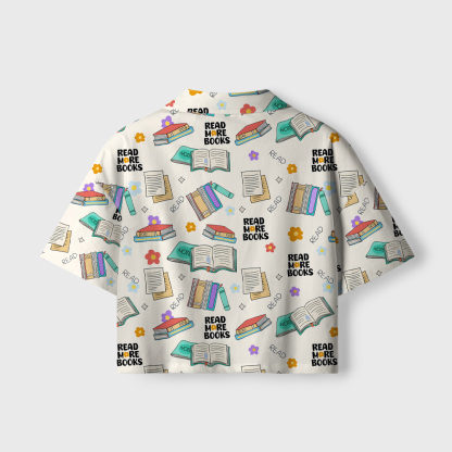 Pagewings Read More Books Women's Camp Shirt