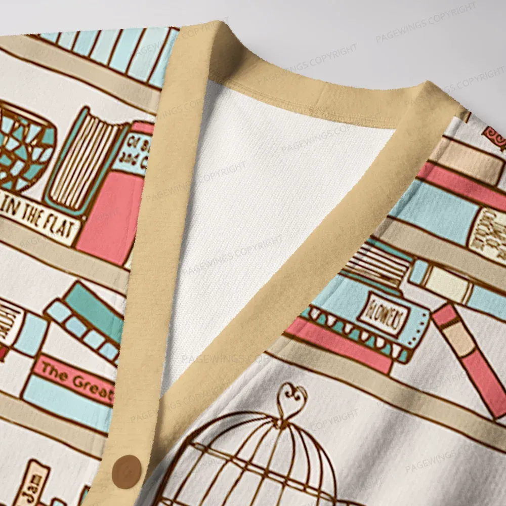 Pagewings Bookstore  Unisex Ugly Cardigan Sweaters