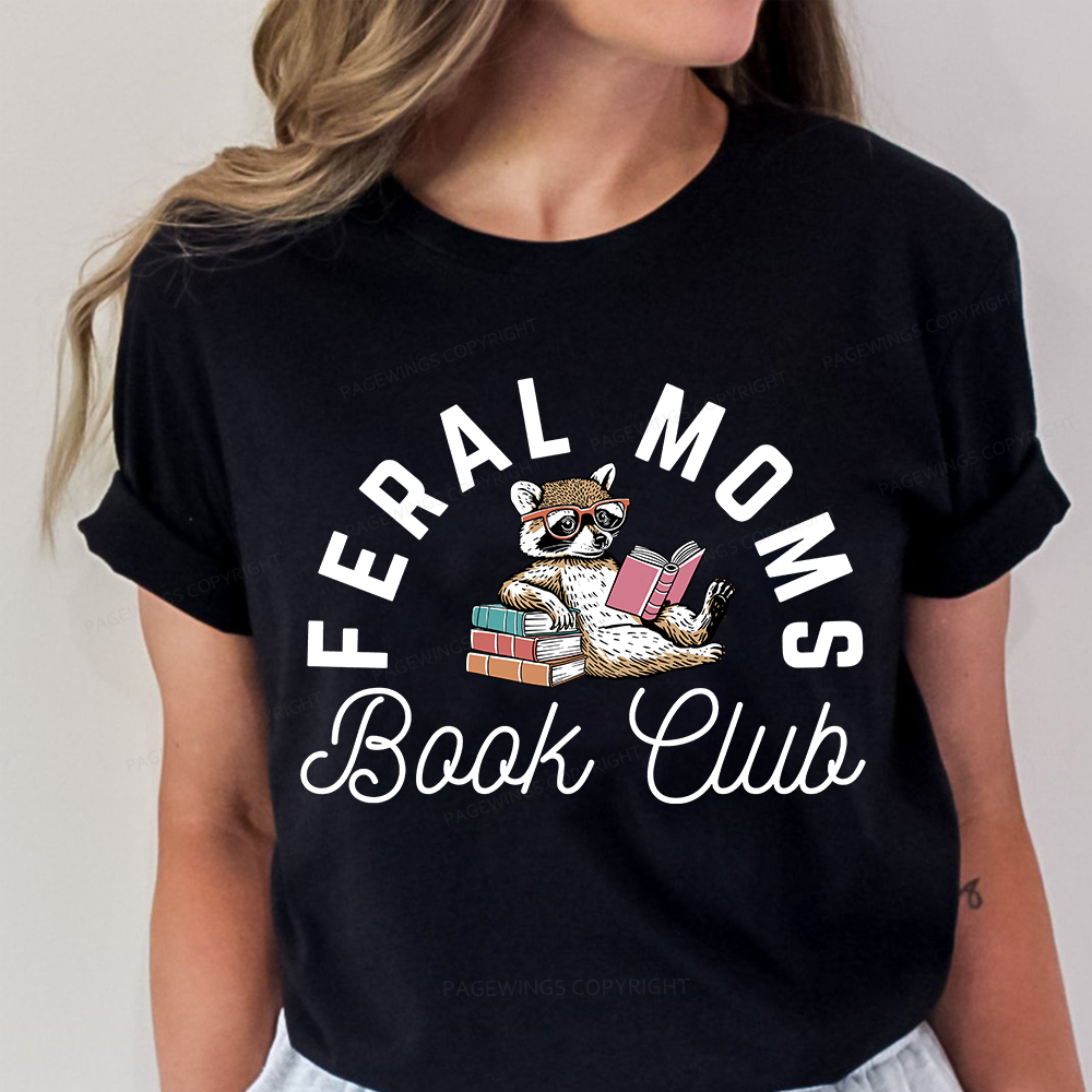 Pagewings Feral Moms Book Club Unisex Classic T-shirt