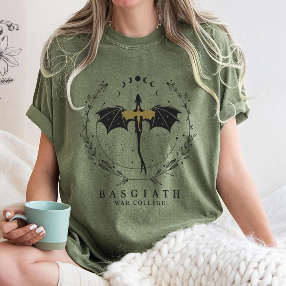 Pagewings Basgiath War College Unisex Washed T-shirt