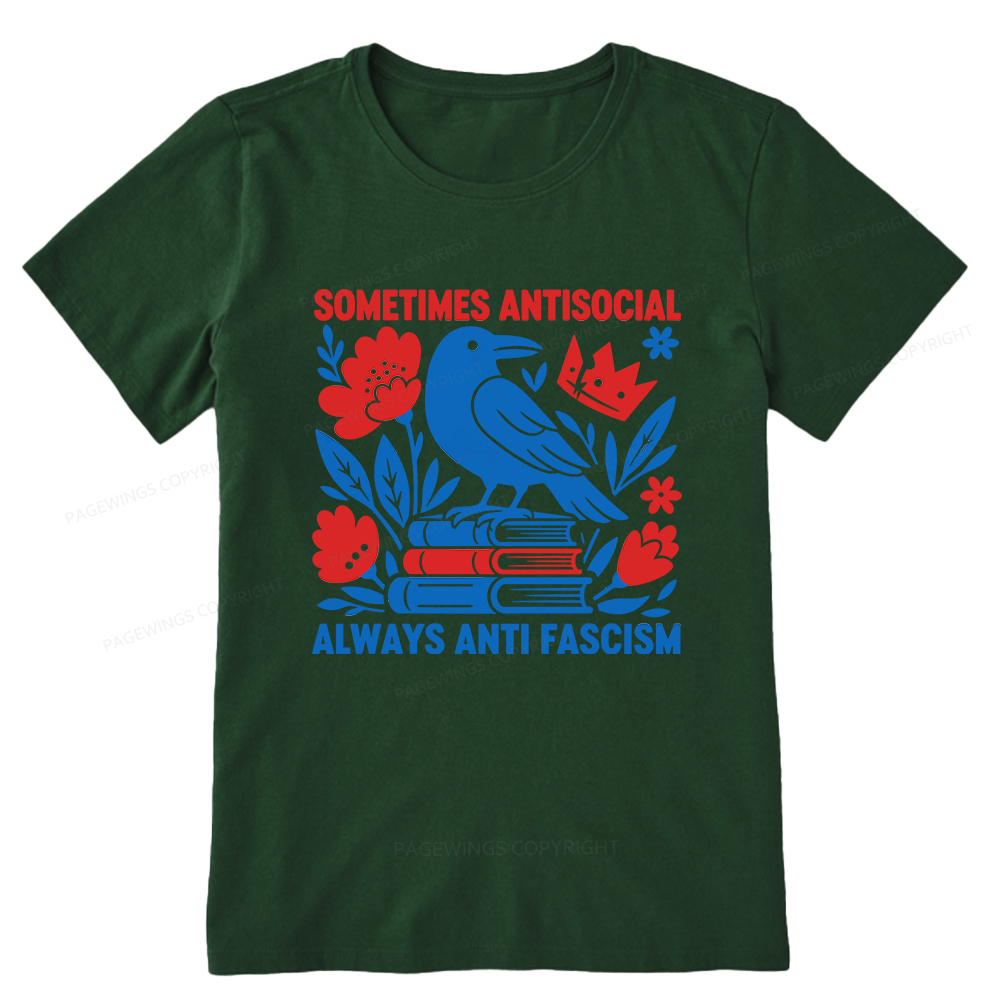 Pagewings Anti Fascism Unisex Classic T-shirt