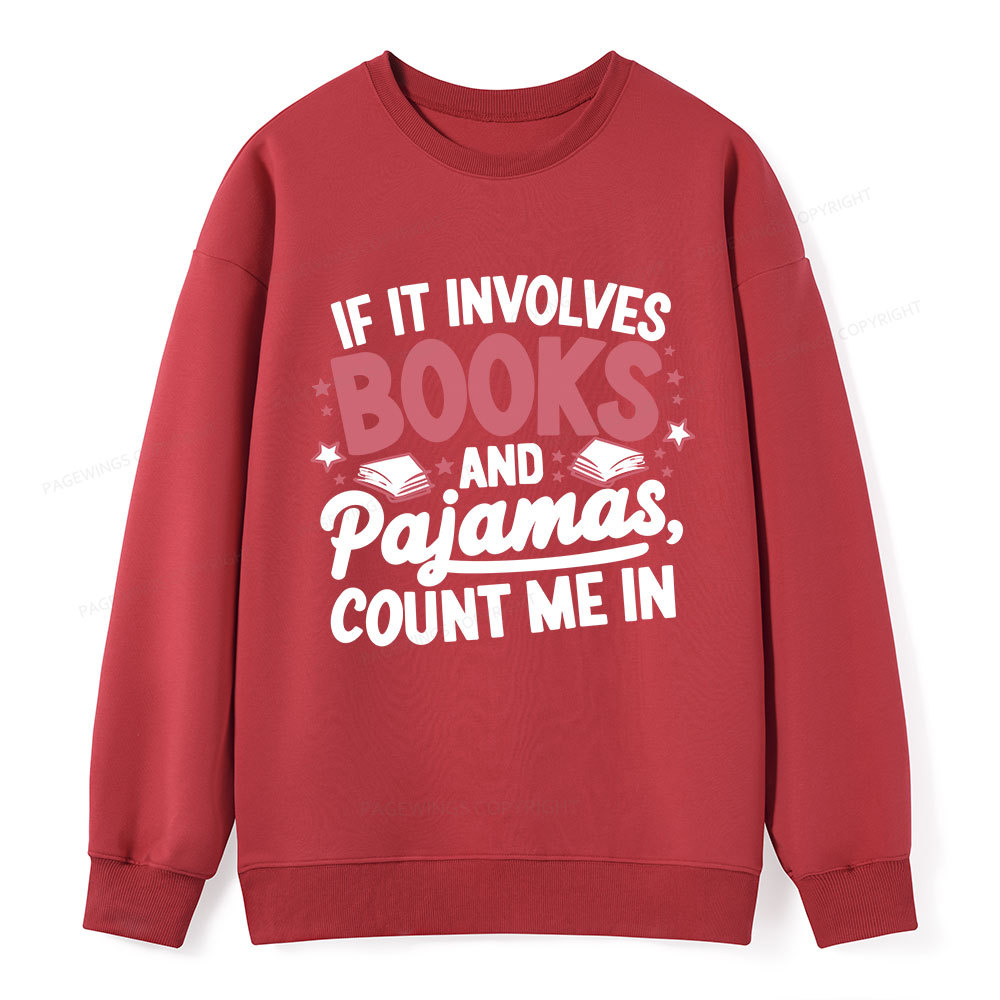 Pagewing Lover Funny Book Reading Unisex Classic Sweatshirt