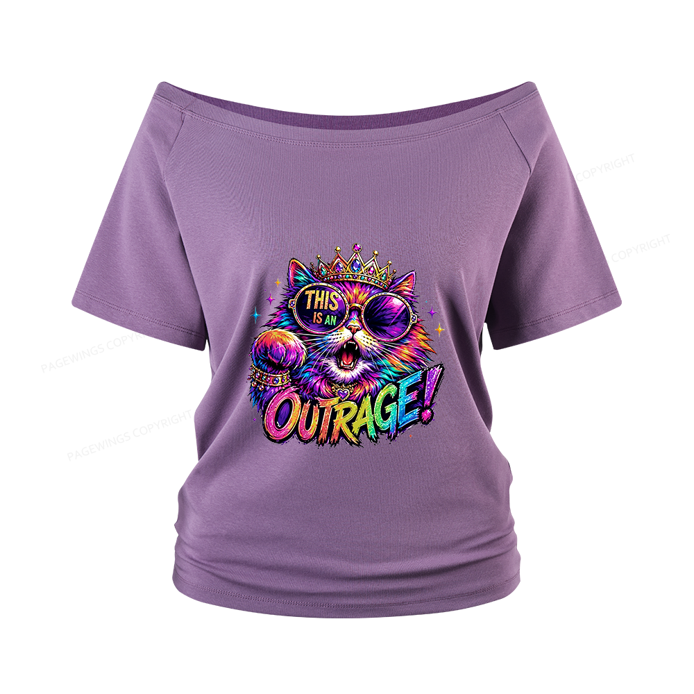Pagewings Sci-Fi Book Lover Women Off Shoulder T-shirts