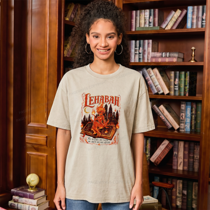 Pagewings Light It Up Unisex Washed T-shirt