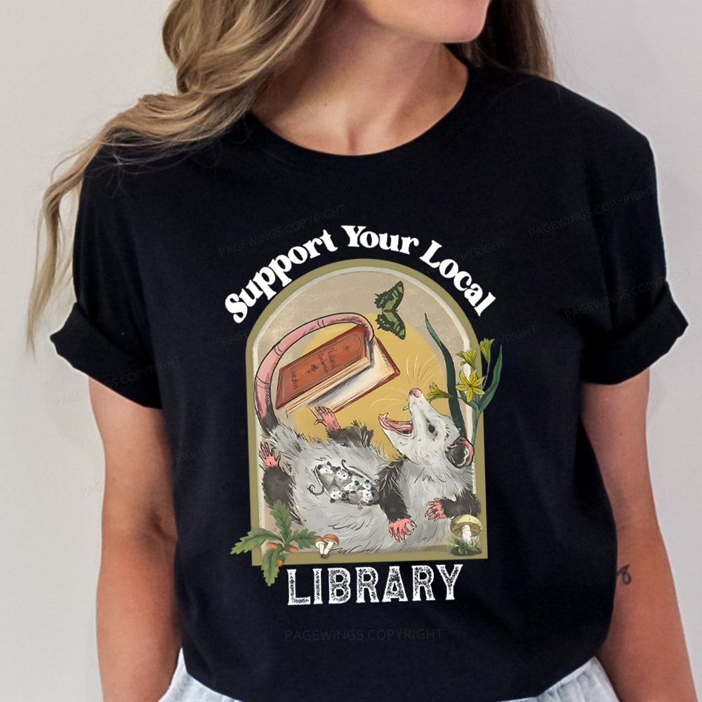 Pagewings Library Readers Make Leaders Jersey Short Sleeve Tee Unisex Classic T-shirt