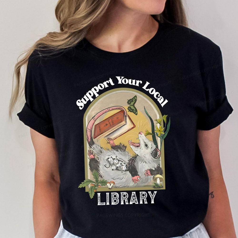Pagewings Library Readers Make Leaders Jersey Short Sleeve Tee Unisex Classic T-shirt