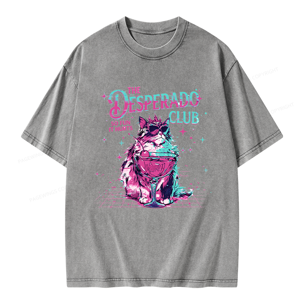 Pagewings Sci Fi Fan Unisex Washed T-shirt