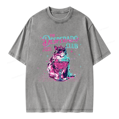 Pagewings Sci Fi Fan Unisex Washed T-shirt