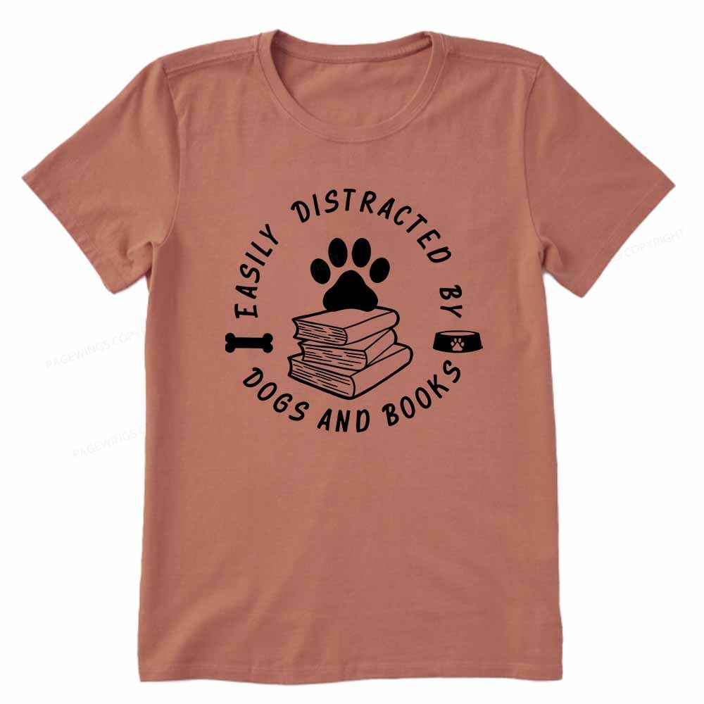 Pagewings Book Lover Sweater Funny Dog Sweater Unisex Classic T-shirt
