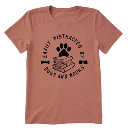 Pagewings Book Lover Sweater Funny Dog Sweater Unisex Classic T-shirt