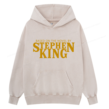 Pagewings Personalized Quotes Unisex Washed Hoodie