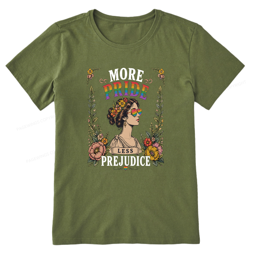 Pagewings More Pride Less Prejudice Unisex Classic T-shirt