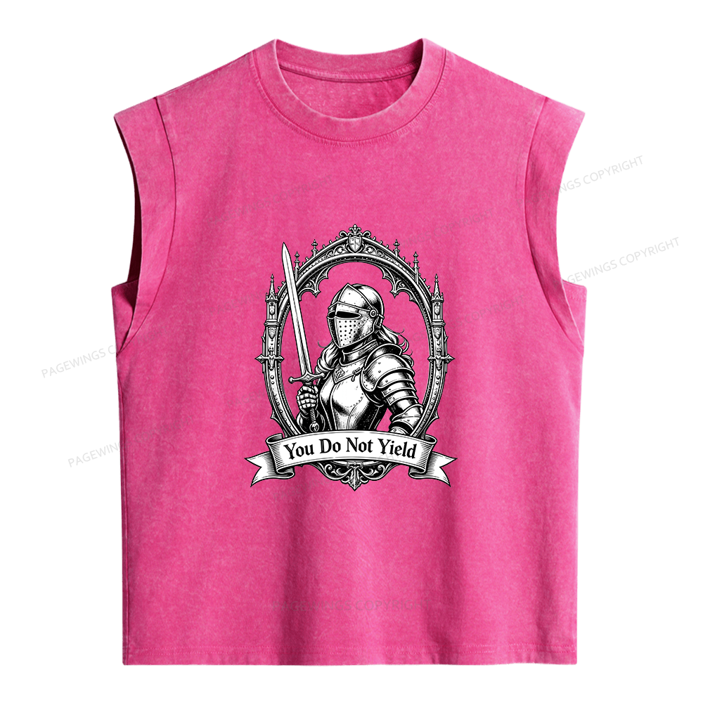 Pagewings Fantasy Book Lover Women's Washed Tank Top