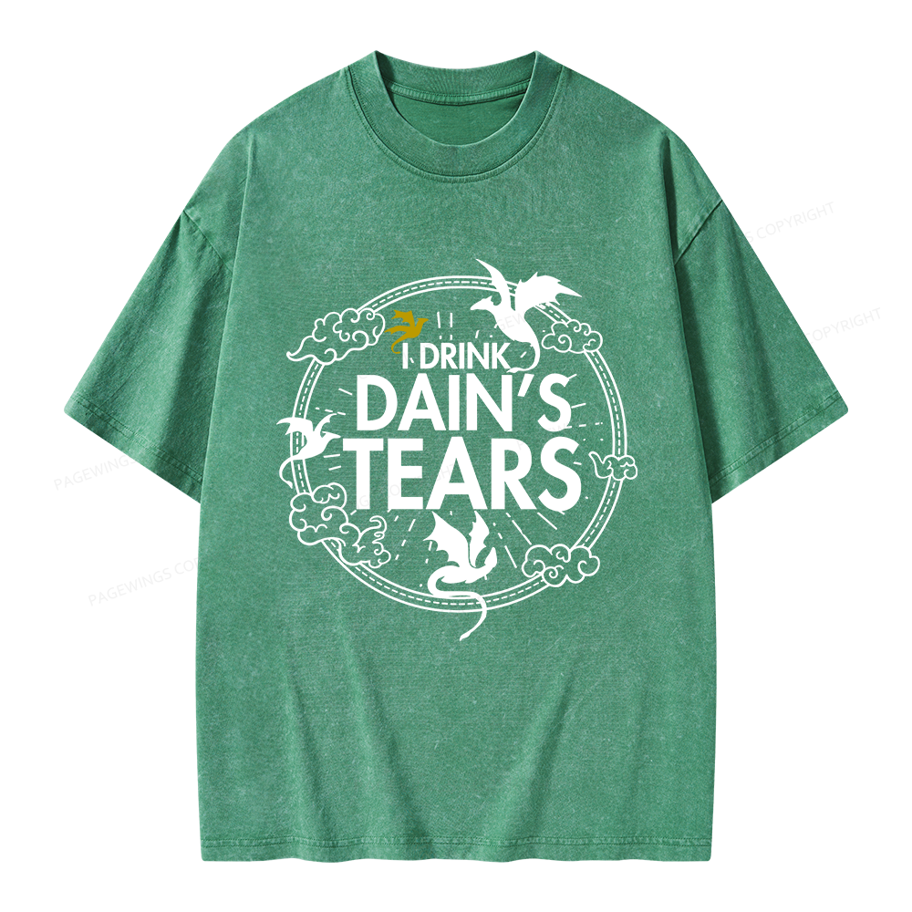 Pagewings Fantasy Lover Unisex Washed T-shirt