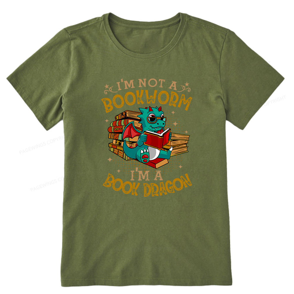 Pagewings Book Dragon T Shirts Unisex Classic T-shirt