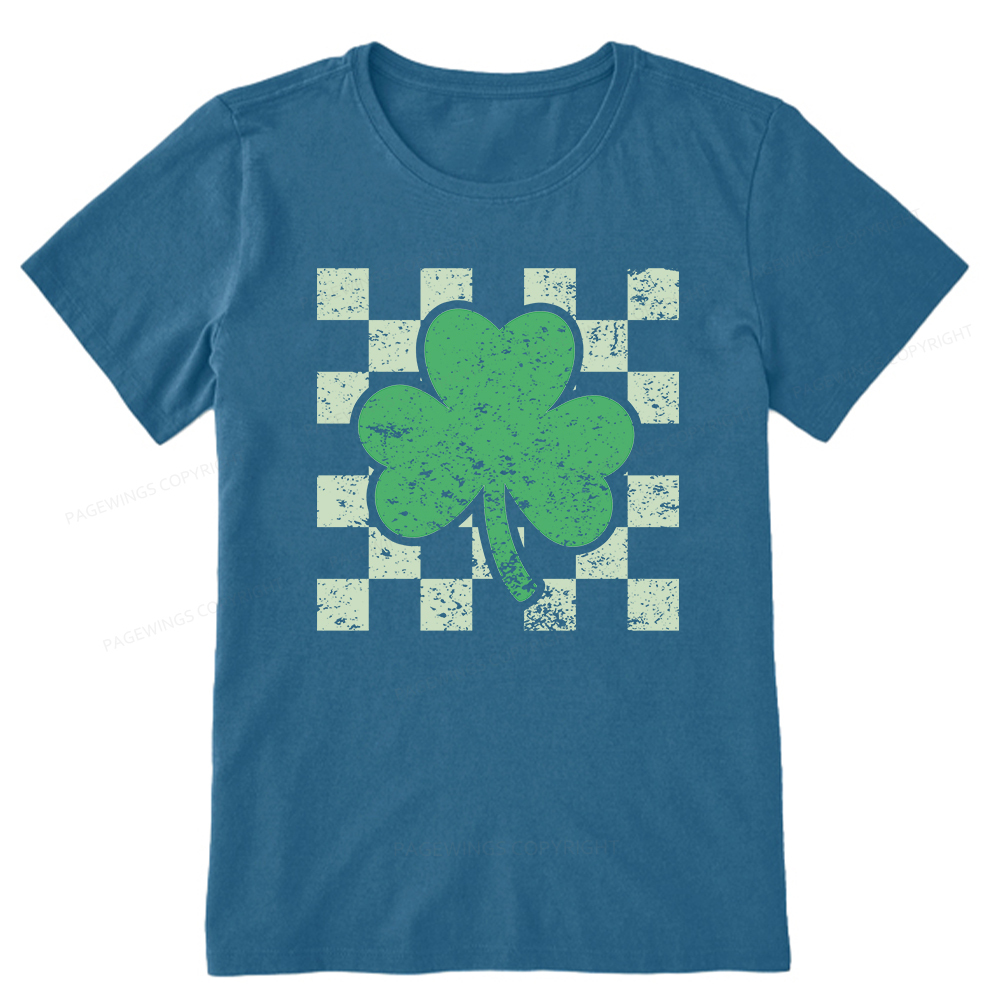 Pagewings St Patrick's Shirt, Shamrock Shirt Unisex Classic T-shirt