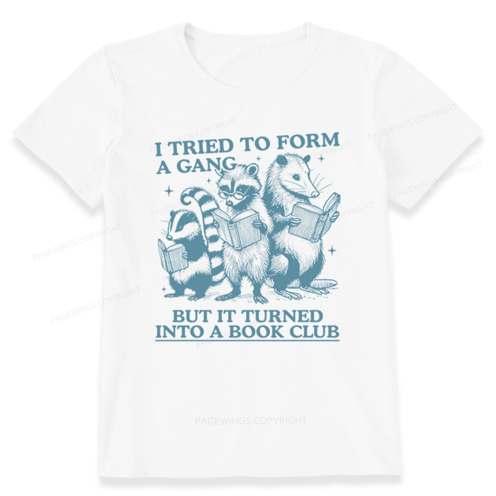 Pagewings A Gang Turn Into A Book Club Unisex Classic T-shirt
