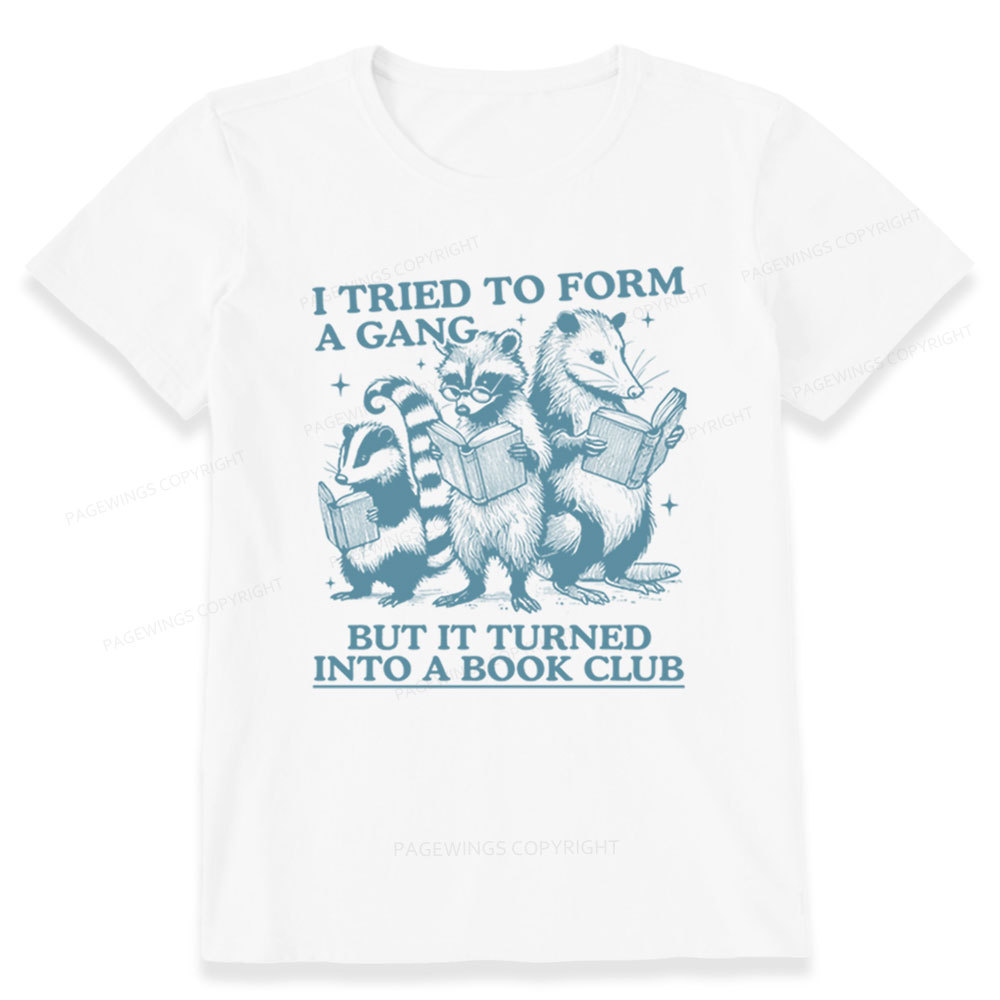 Pagewings A Gang Turn Into A Book Club Unisex Classic T-shirt