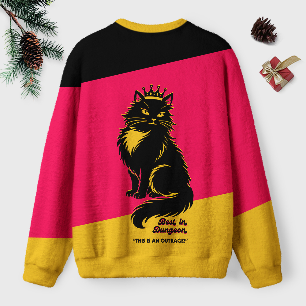 Pagewings Sci Fi Book Lover Unisex Ugly Light Knit Sweatshirt