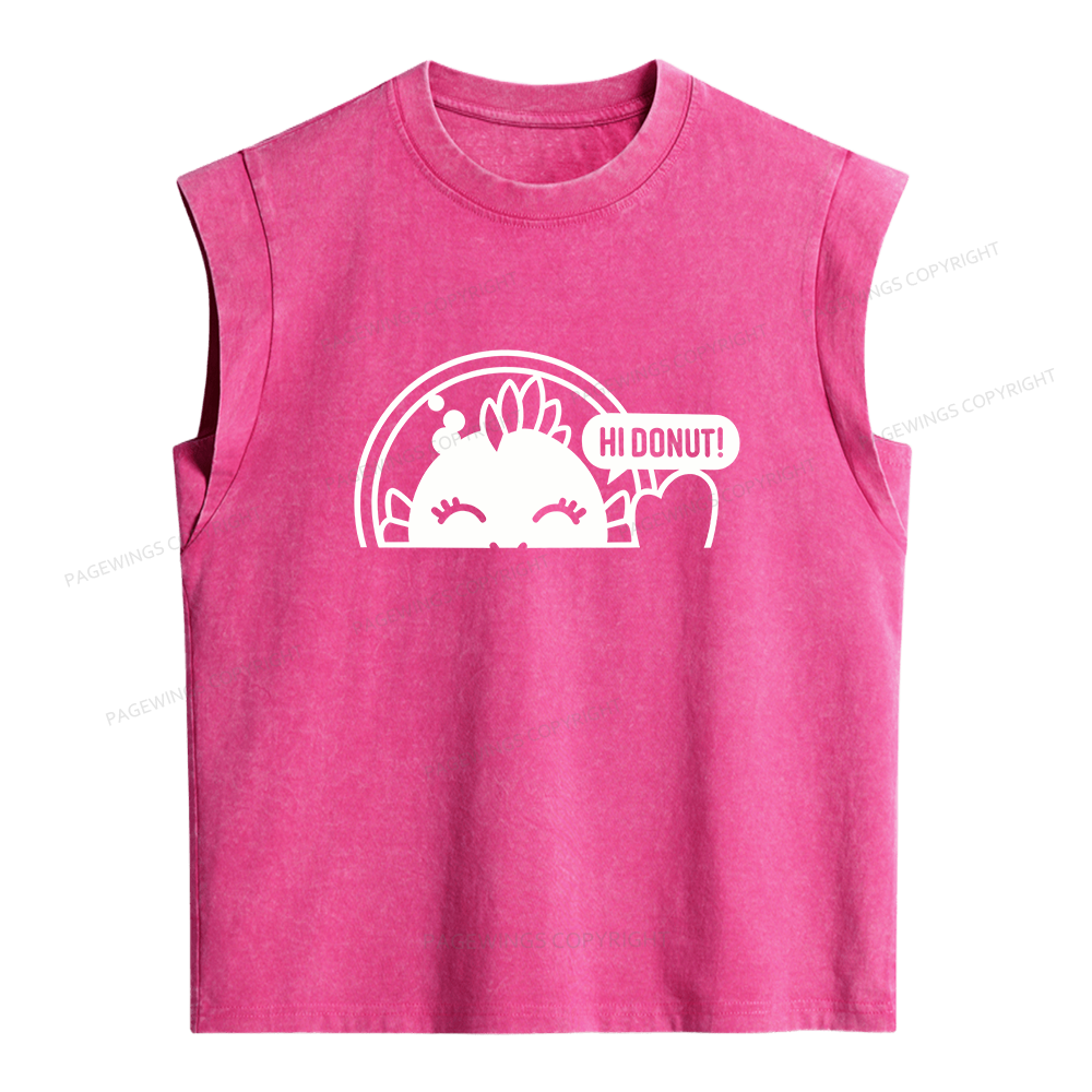 Pagewings Sci-Fi Book Lover Women's Washed Tank Top