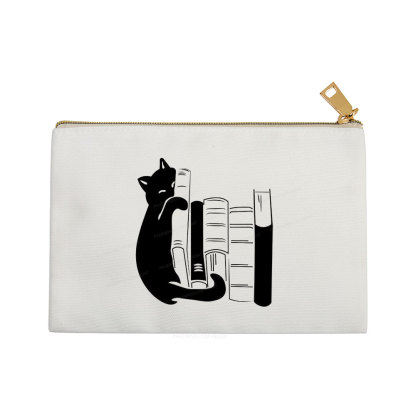 Pagewings Books And Cats Pouch
