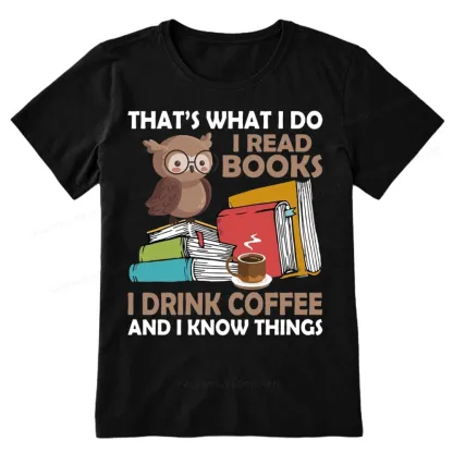 Pagewings That's What I Do I Read Books Unisex Classic T-shirt
