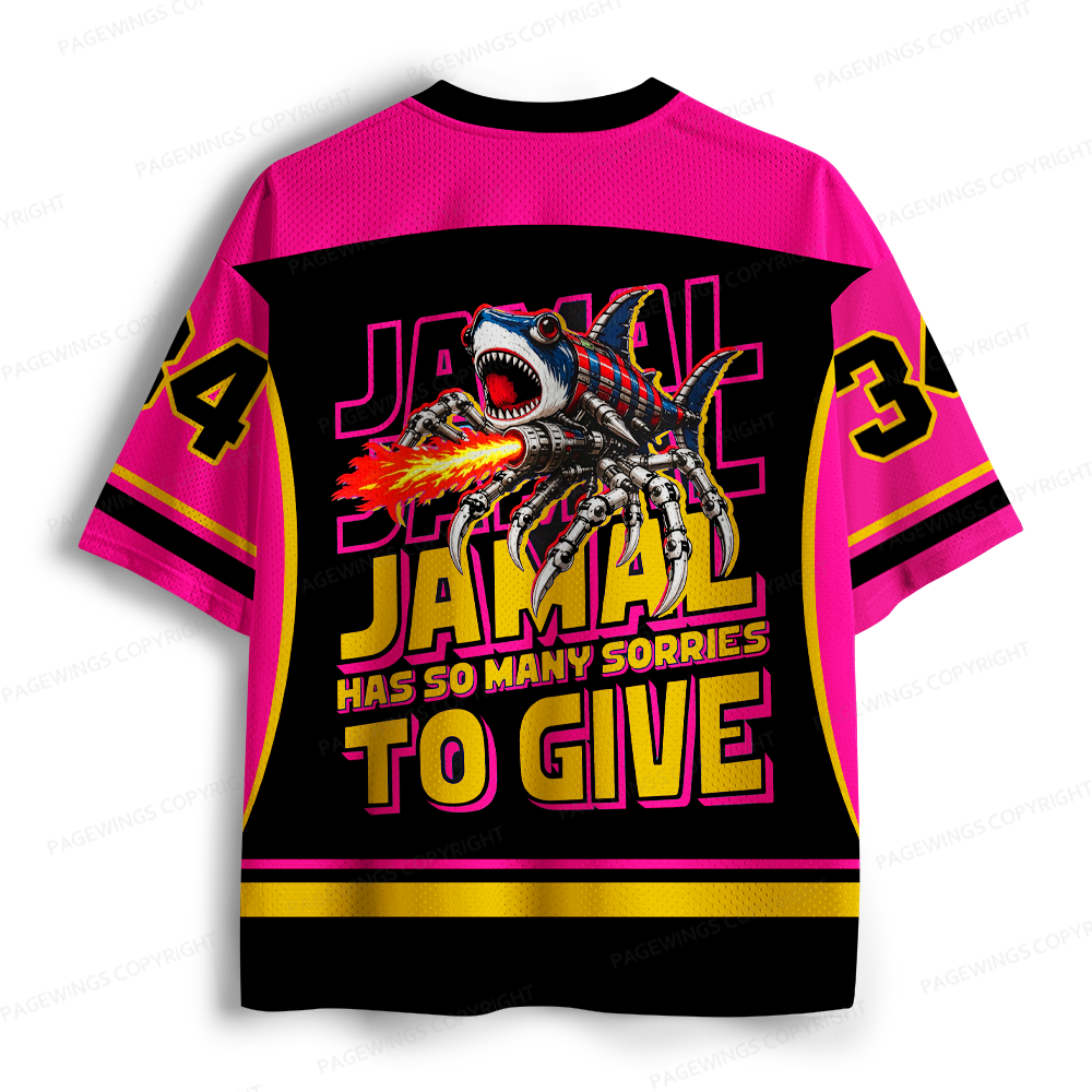 Pagewings Sci Fi Bookish Unisex Mesh Jersey