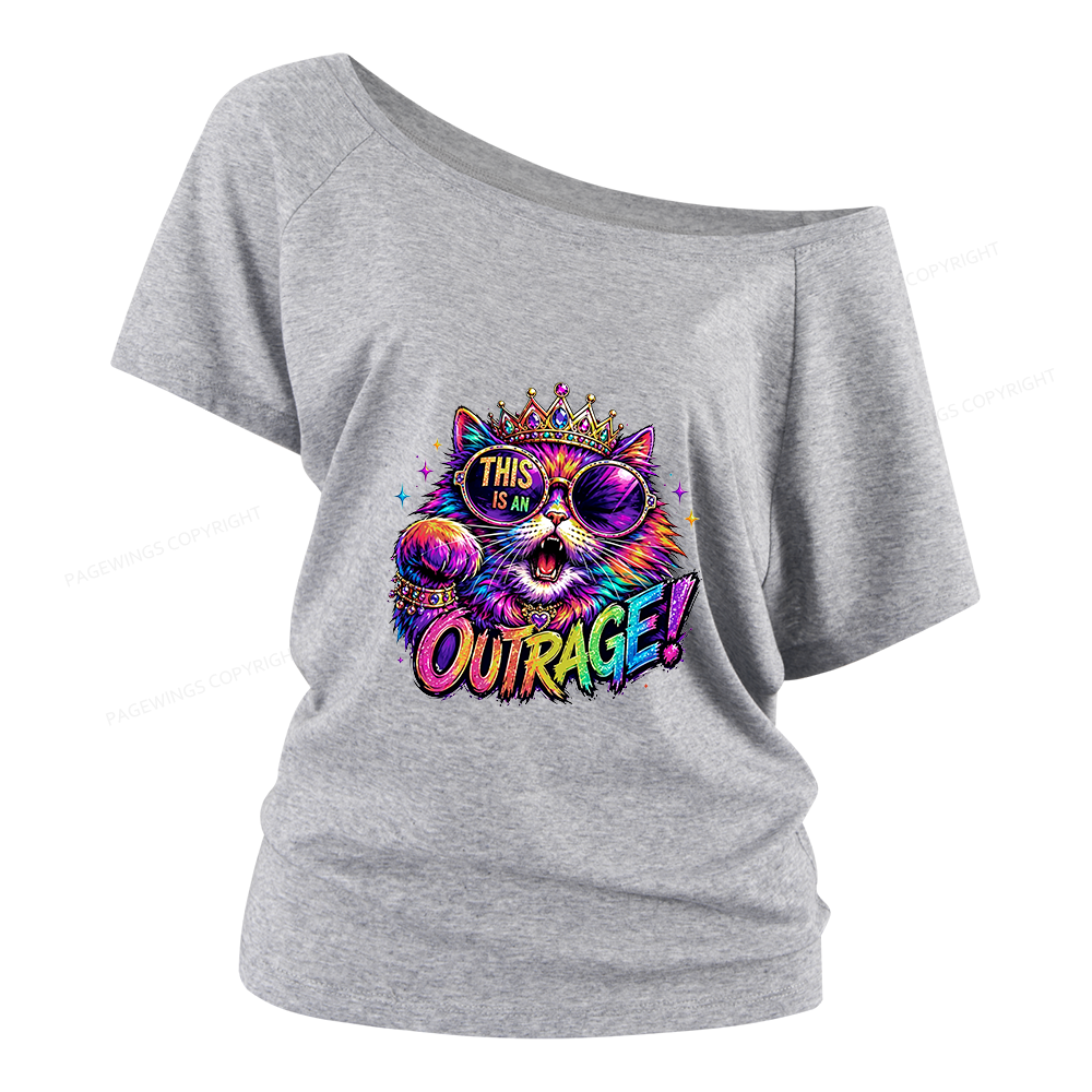 Pagewings Sci-Fi Book Lover Women Off Shoulder T-shirts