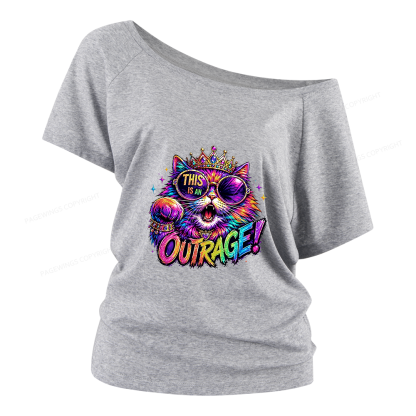 Pagewings Sci-Fi Book Lover Women Off Shoulder T-shirts