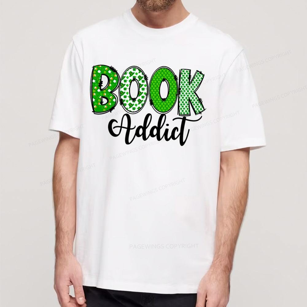 Pagewingsread t Patrick's Day Gift for bookworm,Book Lovers Unisex Classic T-shirt