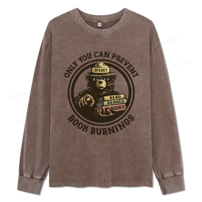 Pagewings Only You Unisex Washed Long Sleeve T-shirt