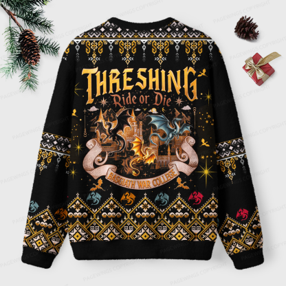 Pagewings Fantasy Reader Unisex Ugly Light Knit Sweatshirt