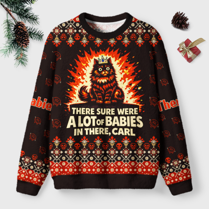 Pagewings Sci Fi Book Lover Unisex Ugly Light Knit Sweatshirt