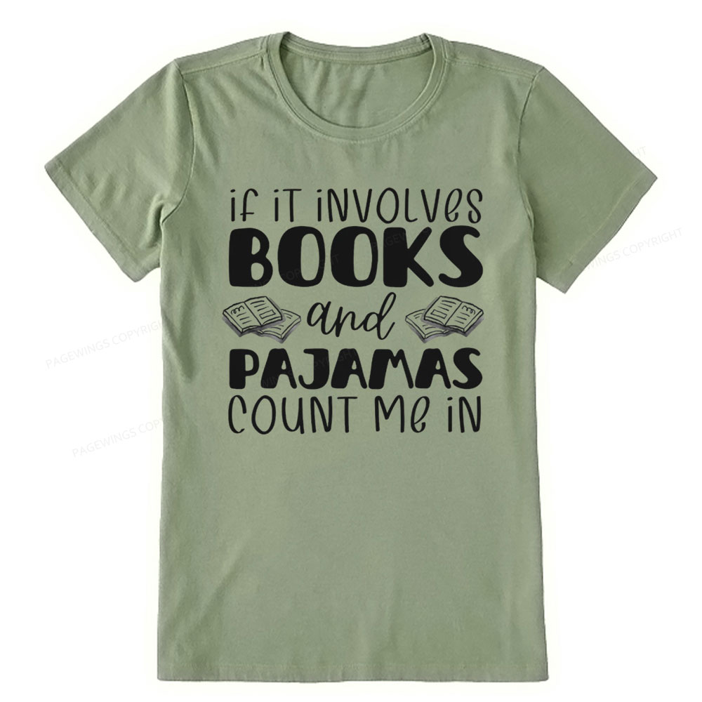 Pagewings Books And Pajamas Unisex Classic T-shirt