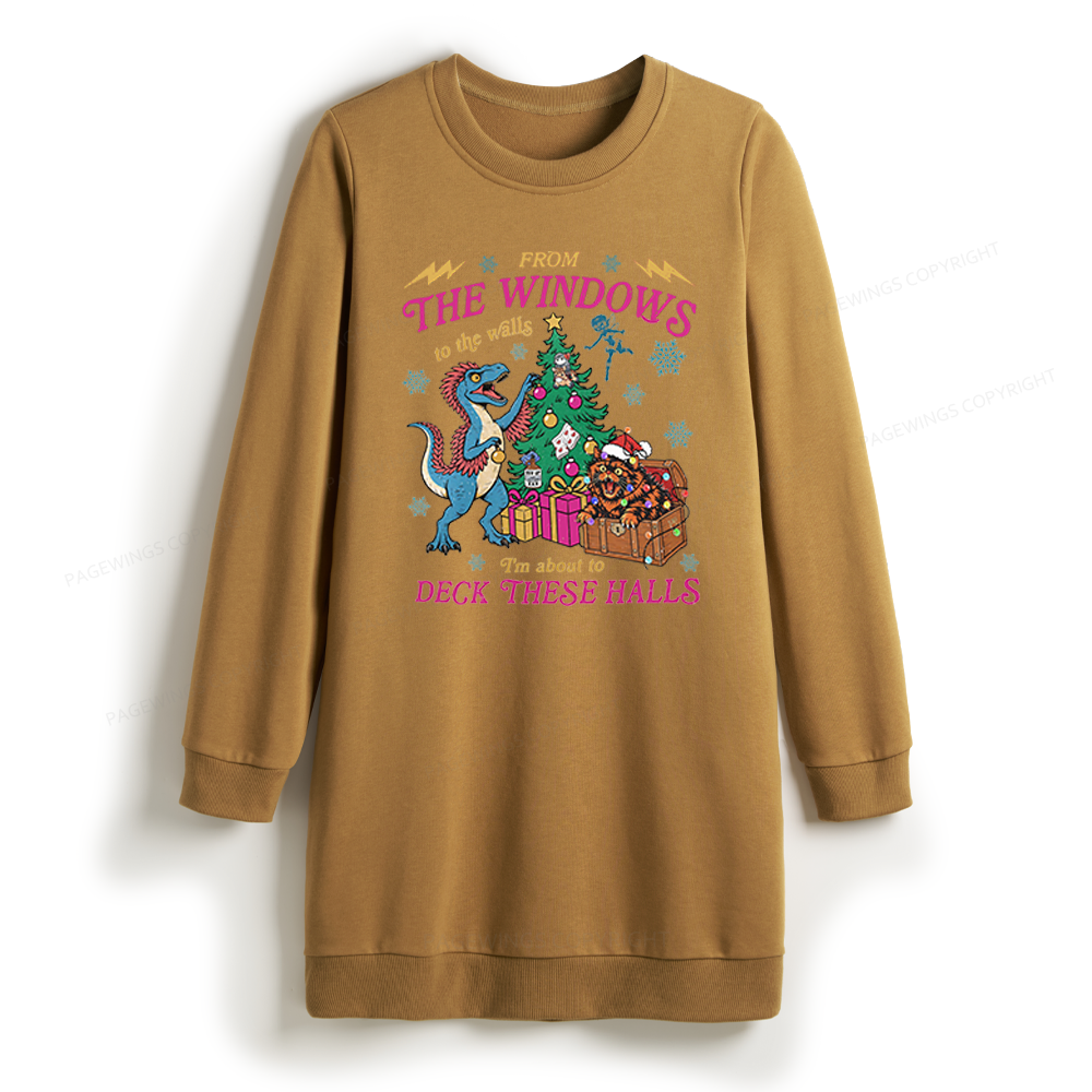 Pagewings From The Windows To The Wall Sweatshirt Dress