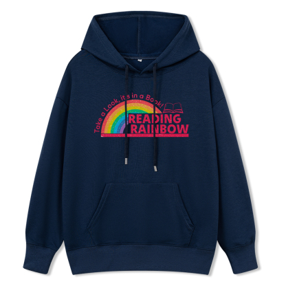 Pagewings Reading Rainbow Unisex Classic Hoodie