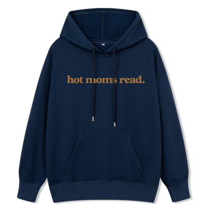 Pagewings Hot Moms Read Unisex Classic Hoodie