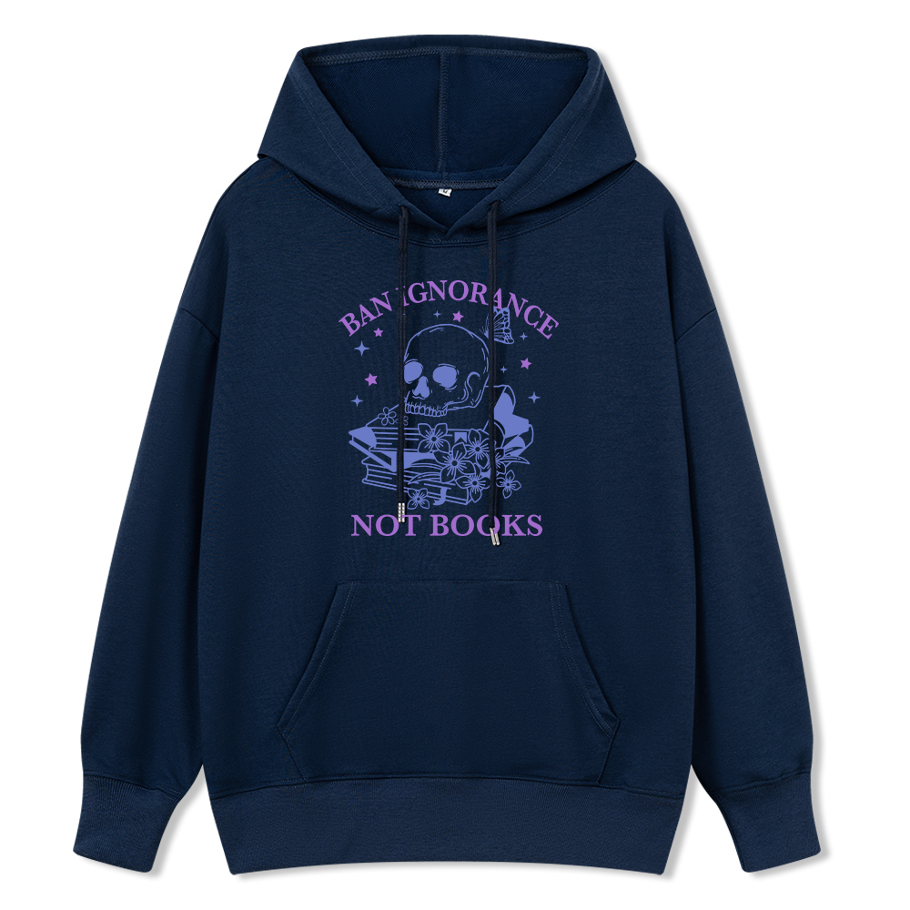 Pagewings Ban Lgnorance Not Books Unisex Classic Hoodie