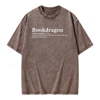 Pagewing Bookvoyager: Journey Through Words book lover Unisex Washed T-shirt