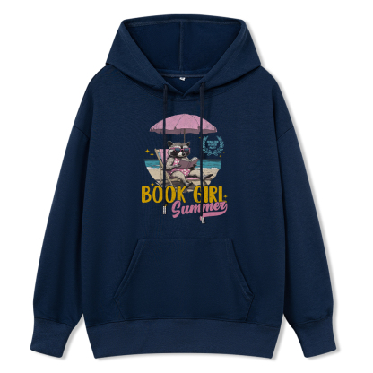 Pagewings Book Girl Summer Unisex Classic Hoodie