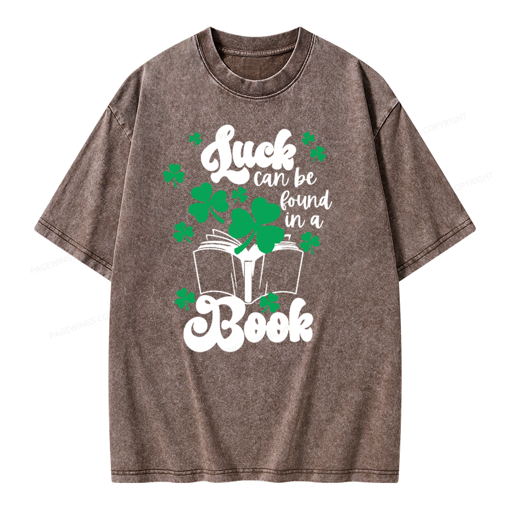 Pagewing Book Lover Shirt, Teacher Book Shirt Unisex Washed T-shirt