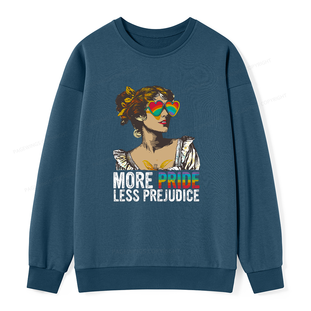 Pagewings More Pride Less Prejudice Unisex Classic Sweatshirt