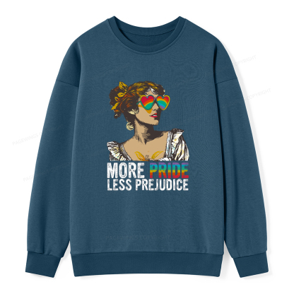 Pagewings More Pride Less Prejudice Unisex Classic Sweatshirt