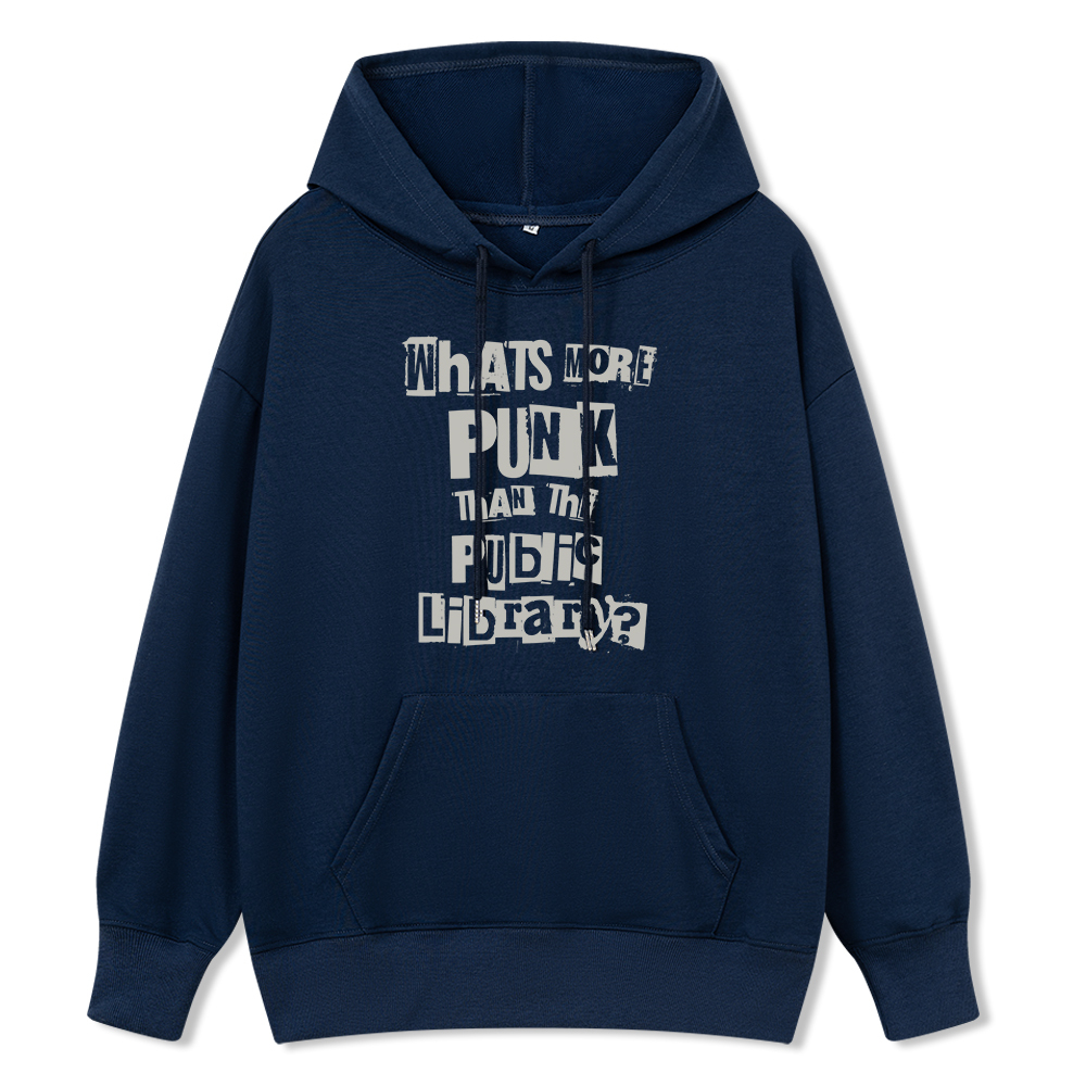 Pagewings What's More Punk Than The Public Library Unisex Classic Hoodie