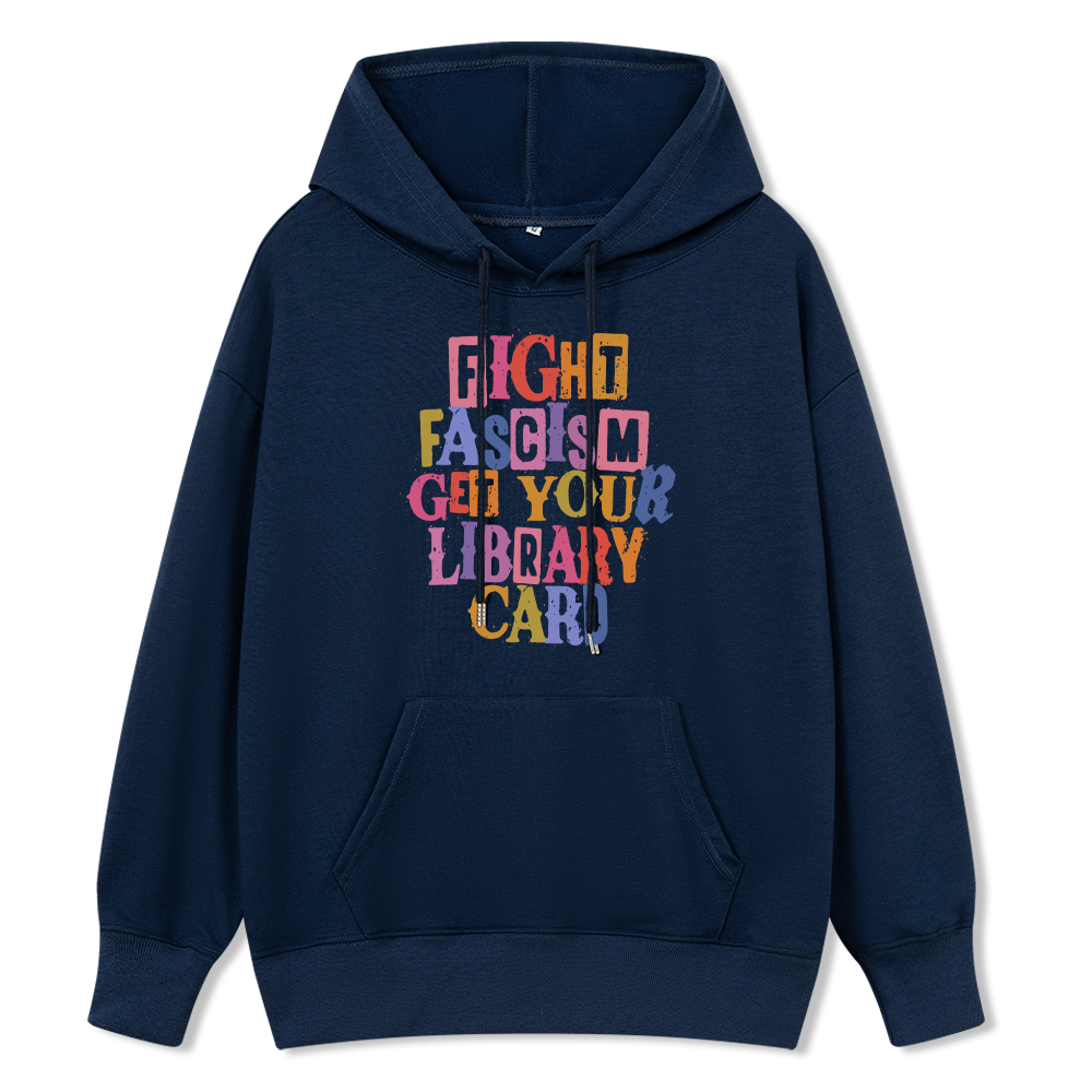 Pagewings Get Your Library Card Unisex Classic Hoodie
