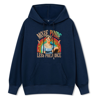 Pagewings More Pride Less Prejudice Unisex Classic Hoodie