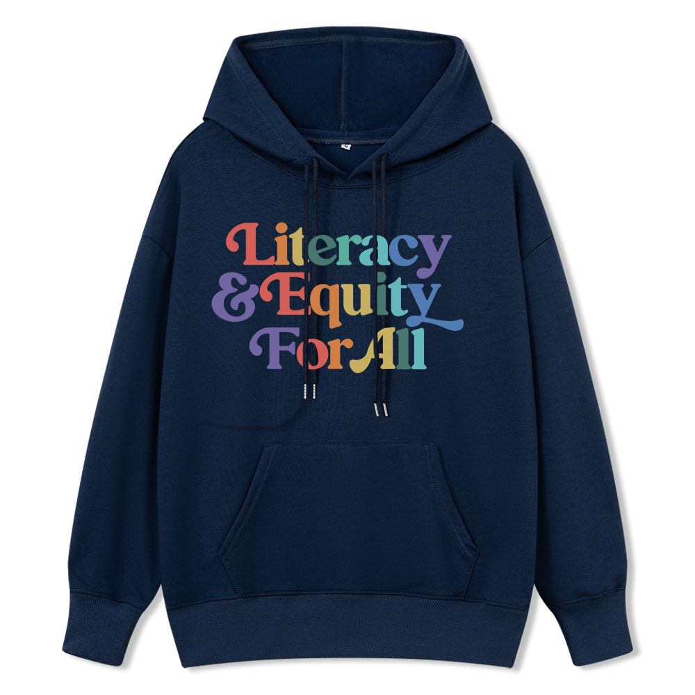 Pagewings Literacy & Equity For All Unisex Classic Hoodie