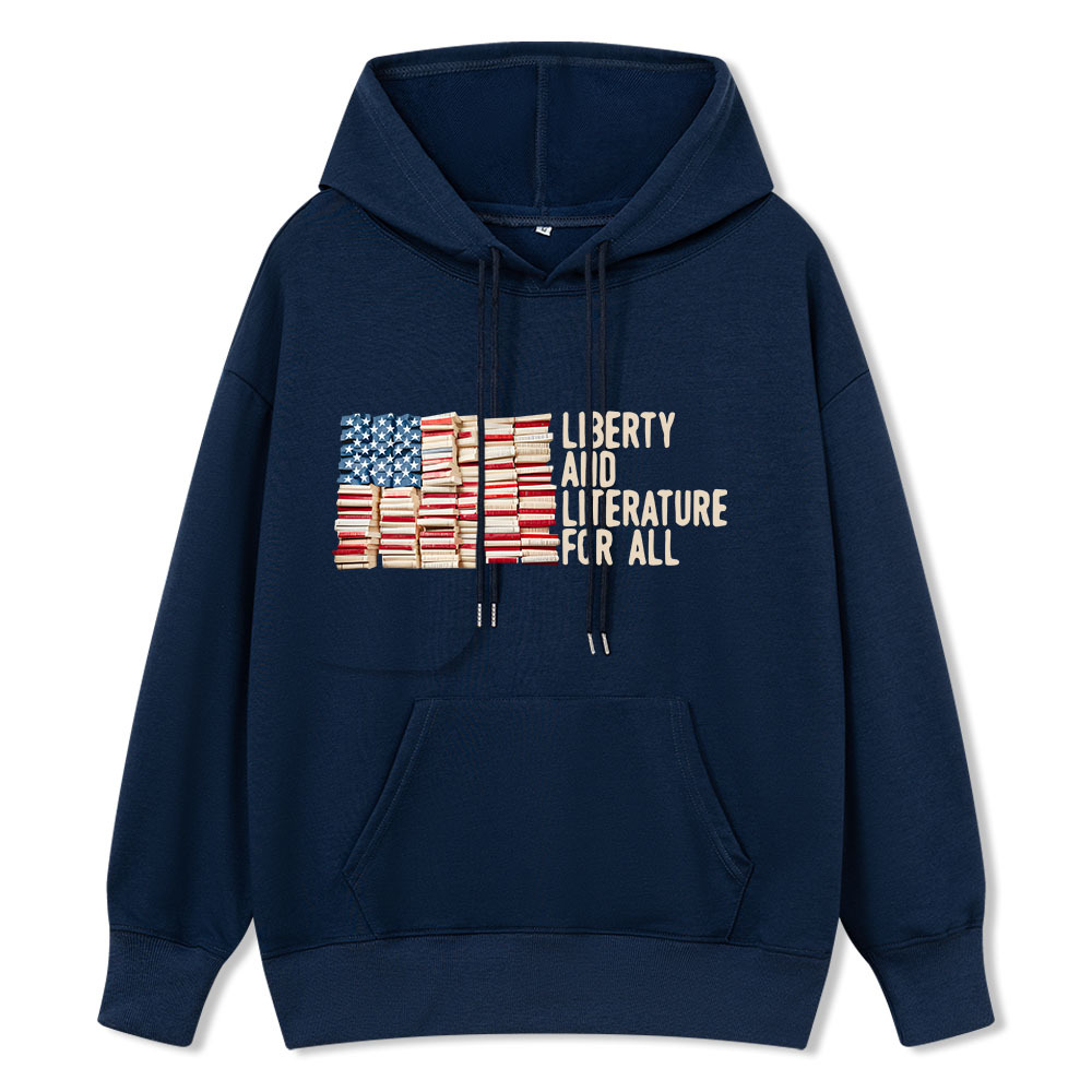 Pagewings Liberty And Literature For All Unisex Classic Hoodie