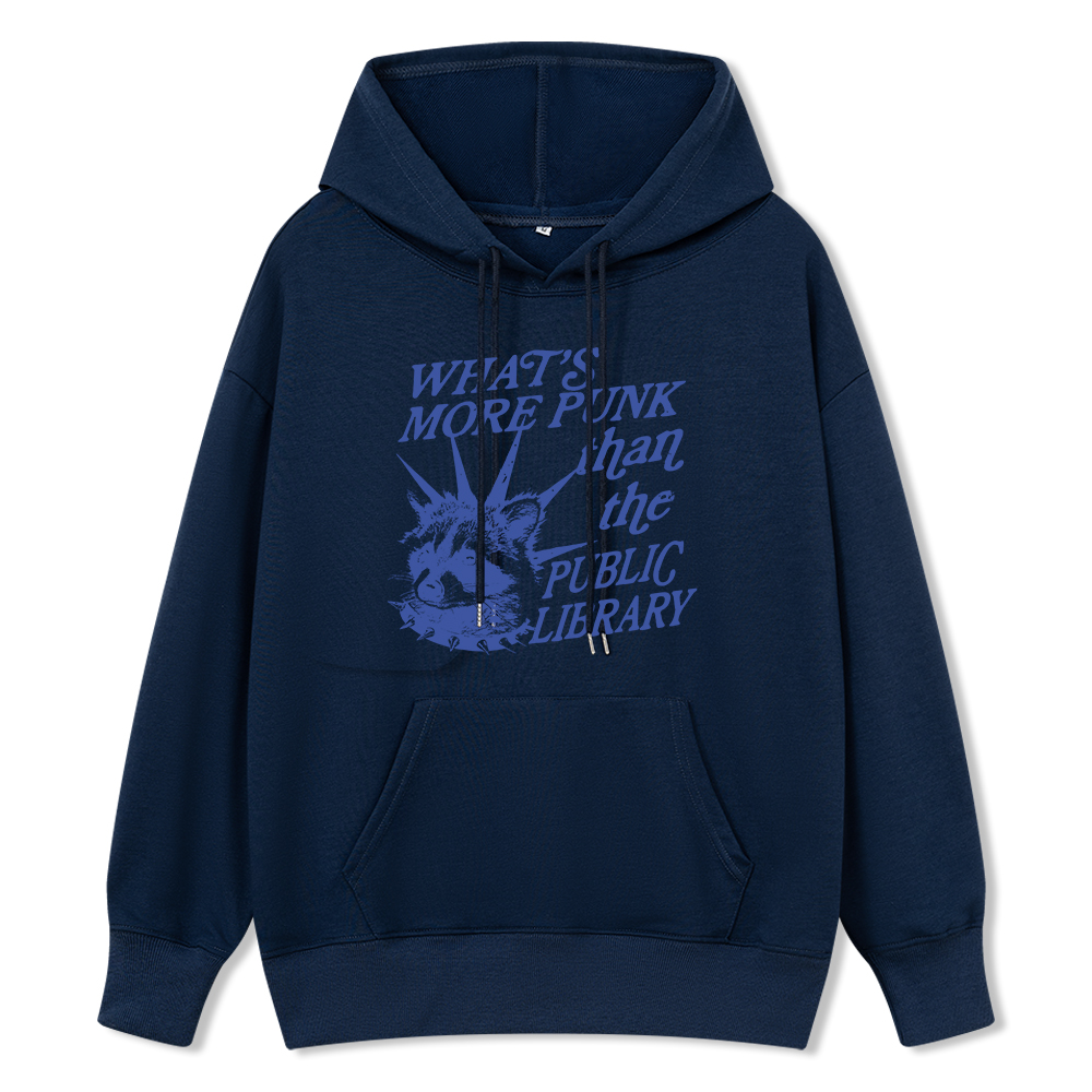 Pagewings What’s More Punk Than The Public Library Unisex Classic Hoodie