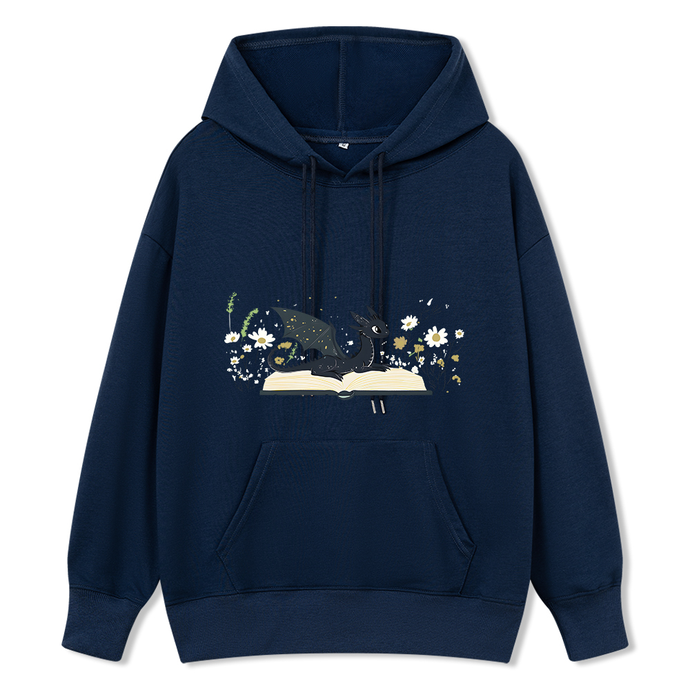 Pagewings Dragon Book Unisex Classic Hoodie